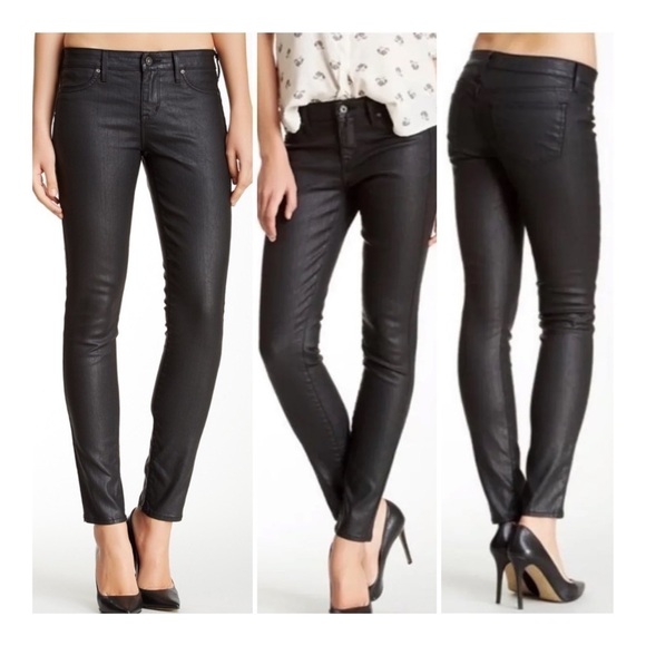 Rich & SKINNY Coated Jeans - Black - Picture 2 of 15
